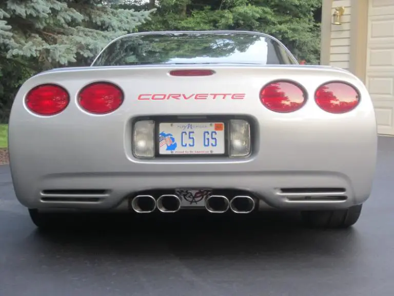 C5 Corvette Exhaust Enhancer Plate