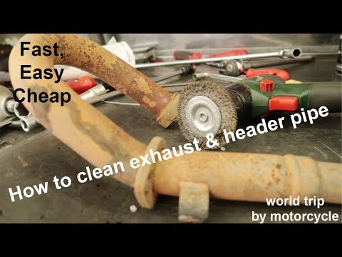 How to Remove Rust from Exhaust Pipe