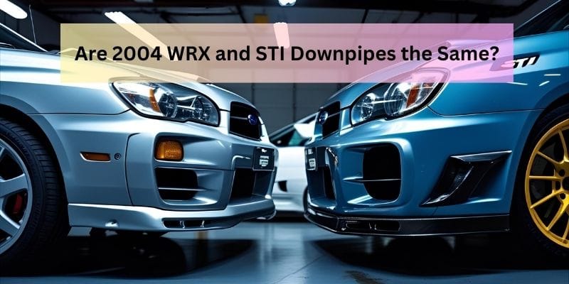Are 2004 WRX and STI Downpipes the Same?