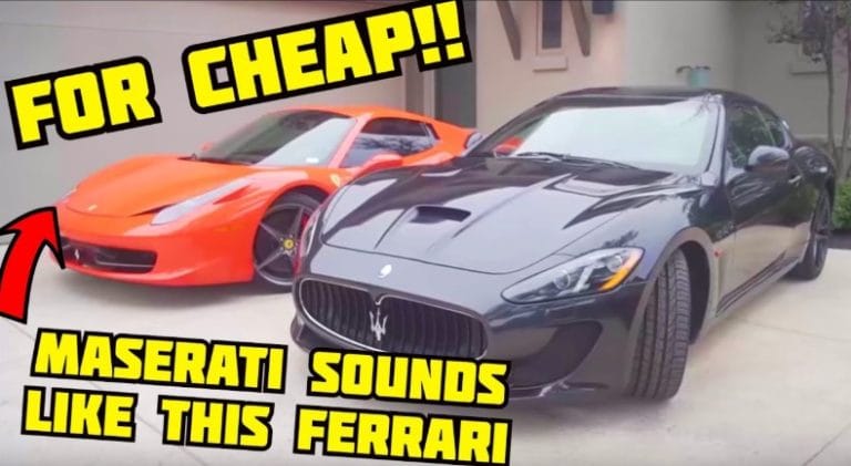Which Car Exhaust System Sound Like a Maserati