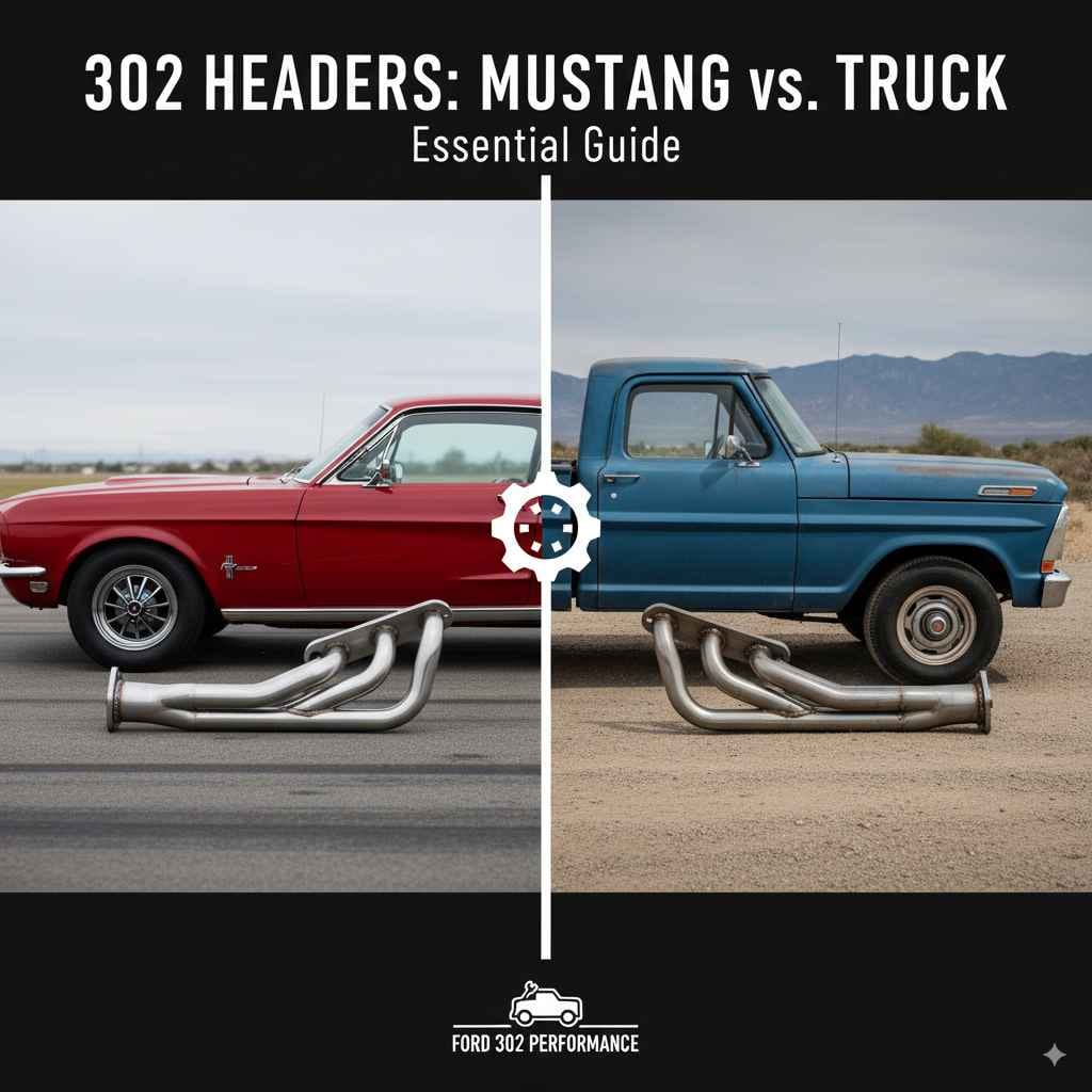 Are 302 Headers Same Mustang To Truck