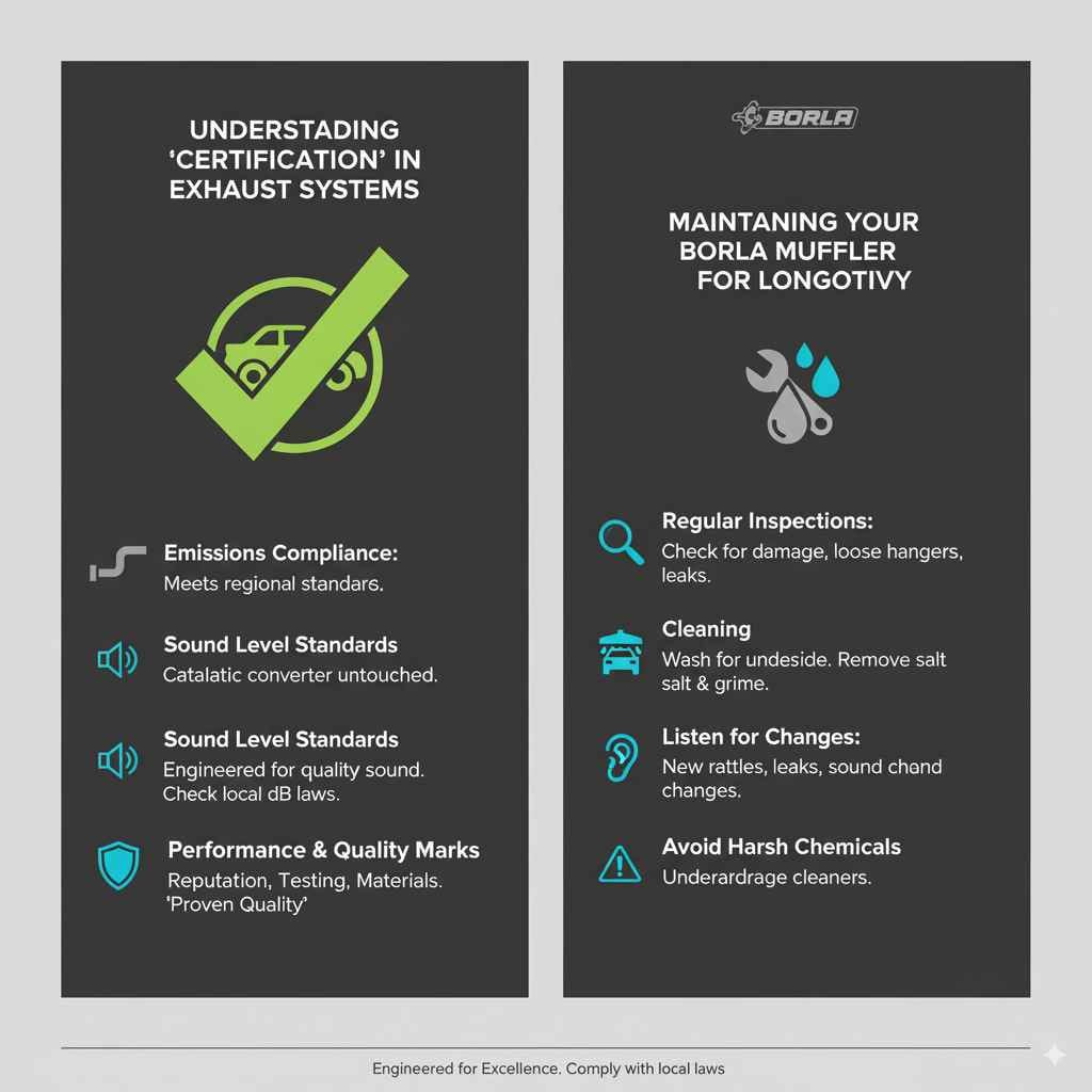 Understanding "Certification" in Exhaust Systems