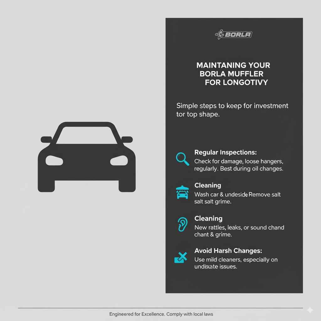 Maintaining Your Borla Muffler for Longevity