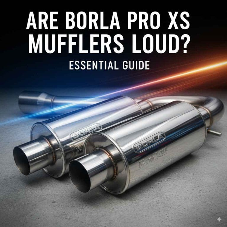 Are Borla Pro XS Mufflers Loud