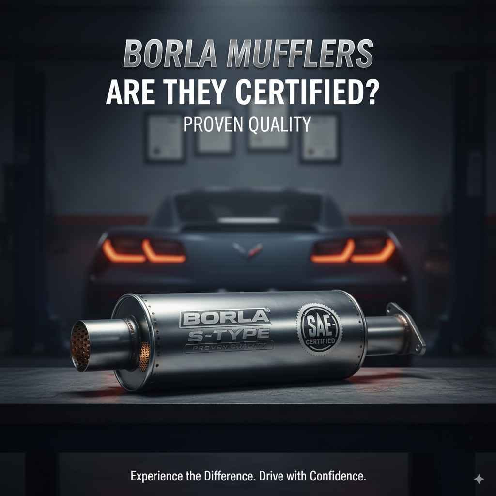 Are Borla Mufflers Certified