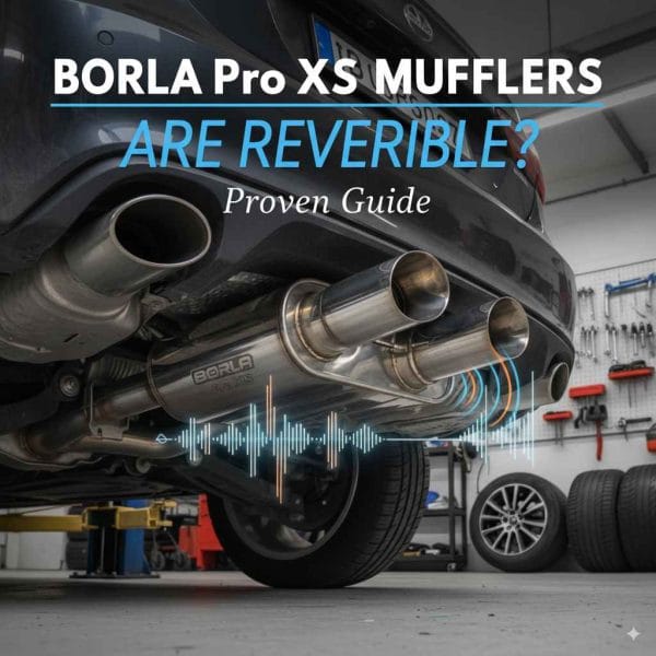 Are Borla Pro XS Mufflers Reversible