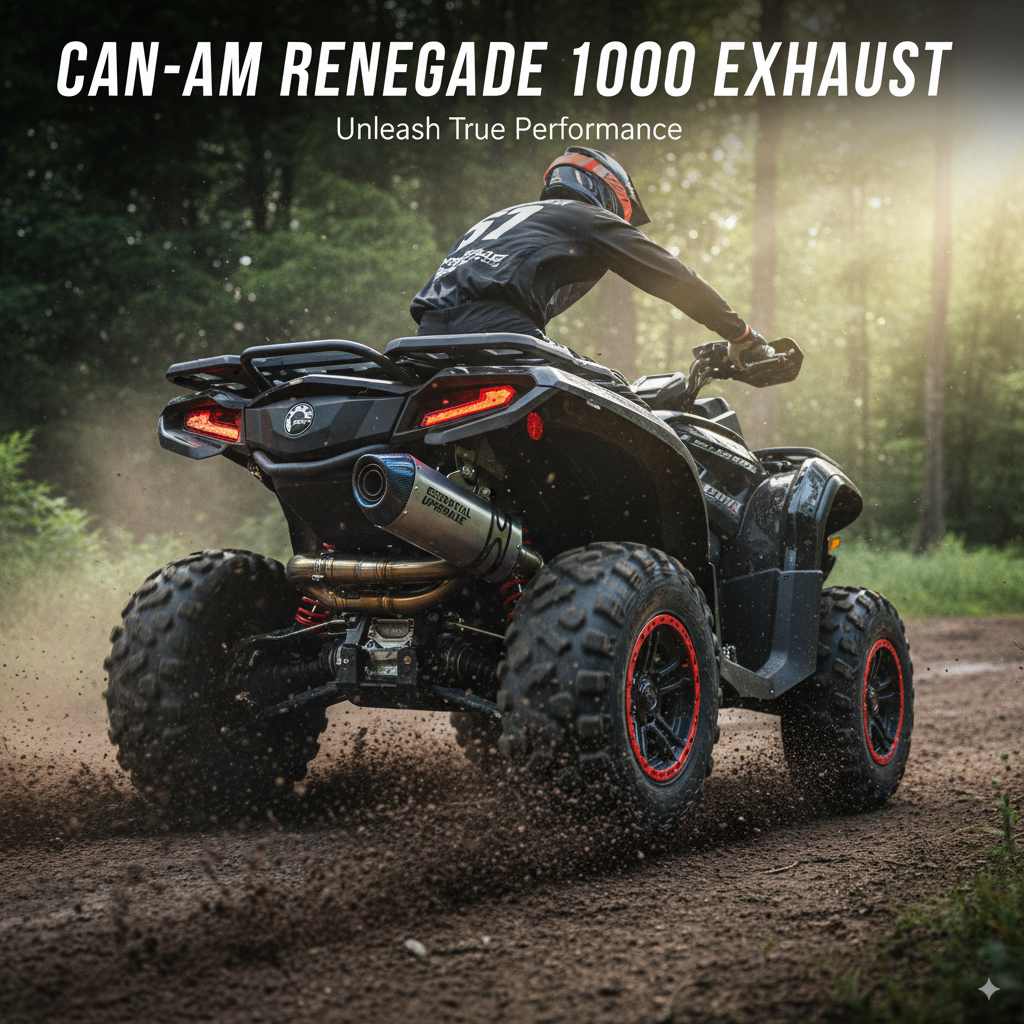 Can Am Renegade 1000 Exhaust