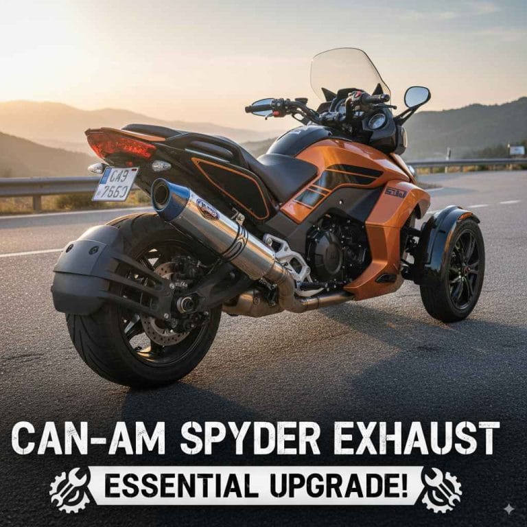 Can Am Spyder Exhaust: Essential Upgrade!