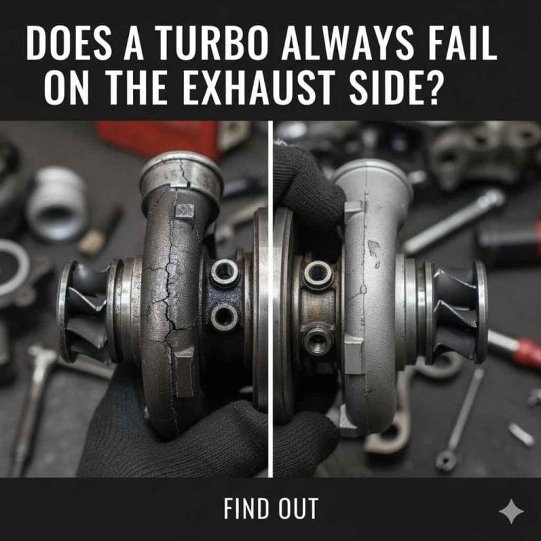 Does a Turbo Always Fail on the Exhaust Side