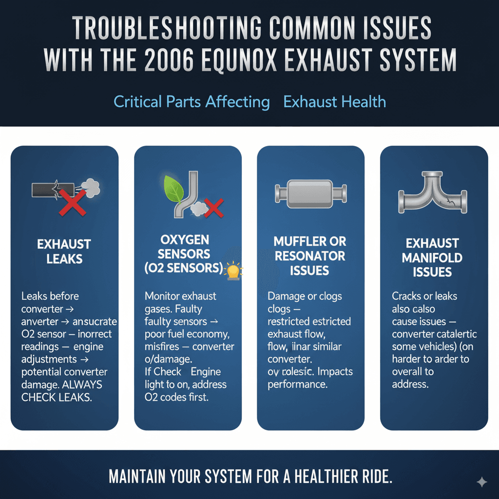Troubleshooting Common Issues with the 2006 Equinox Exhaust System