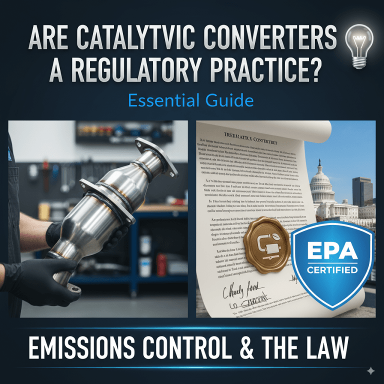Are Catalytic Converters a Regulatory Practice