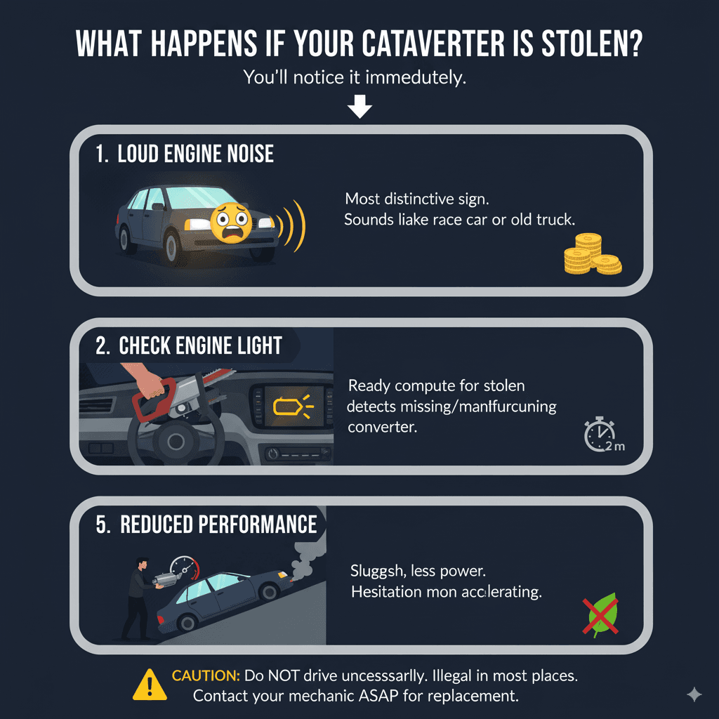 What Happens If Your Catalytic Converter Is Stolen