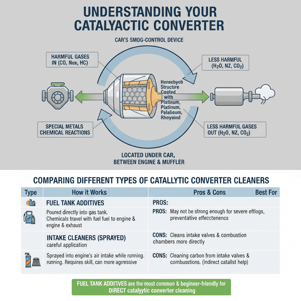 Comparing Different Types of Catalytic Converter Cleaners