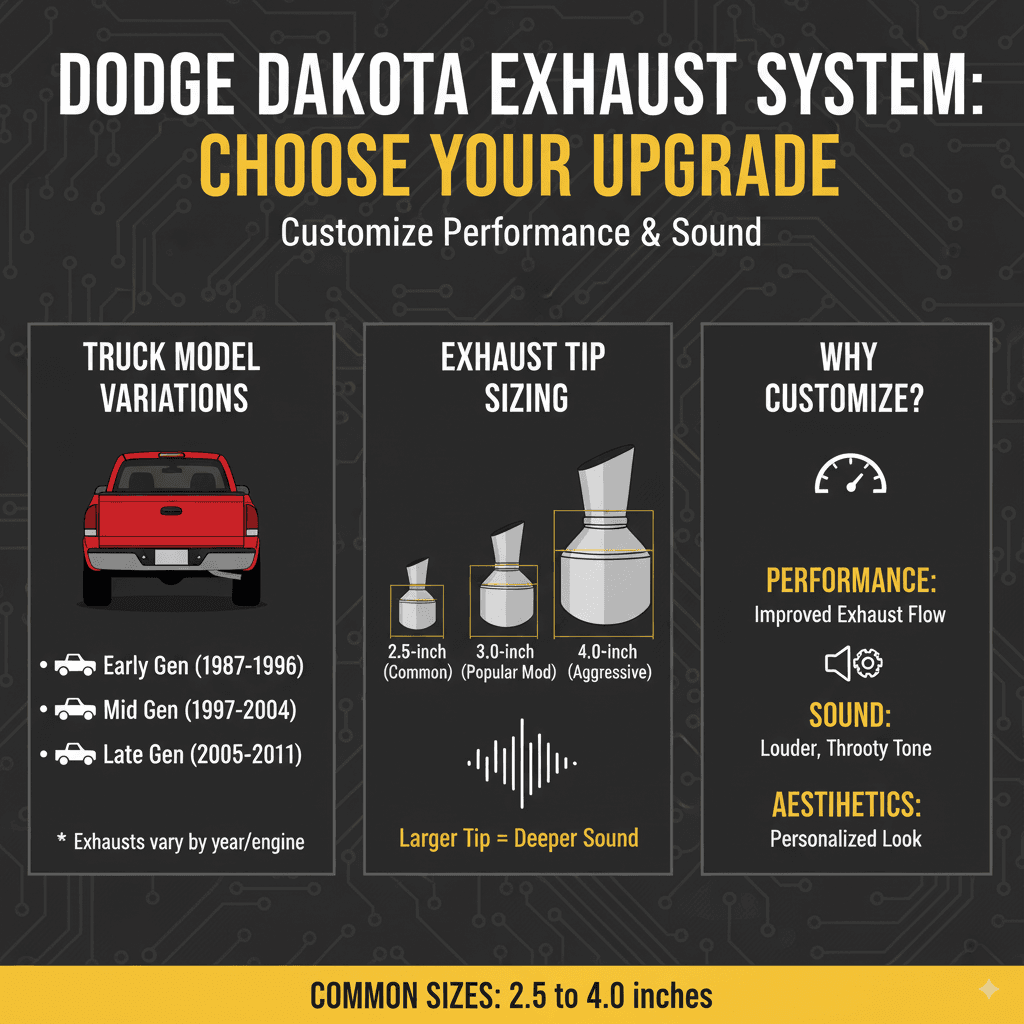Dodge Dakota Exhaust System