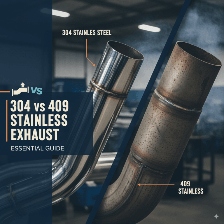 304 vs 409 Stainless Exhaust