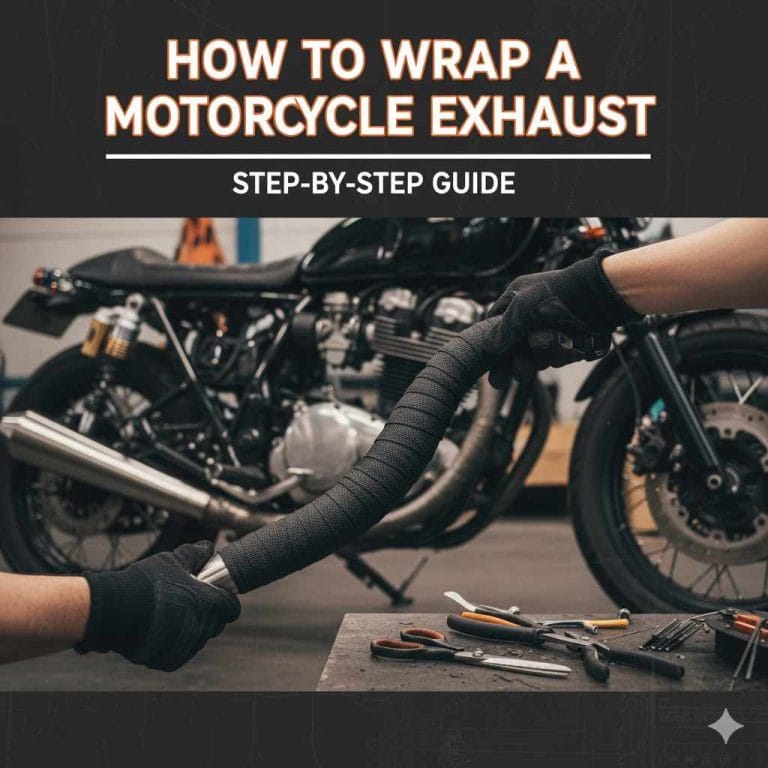 How to Wrap a Motorcycle Exhaust