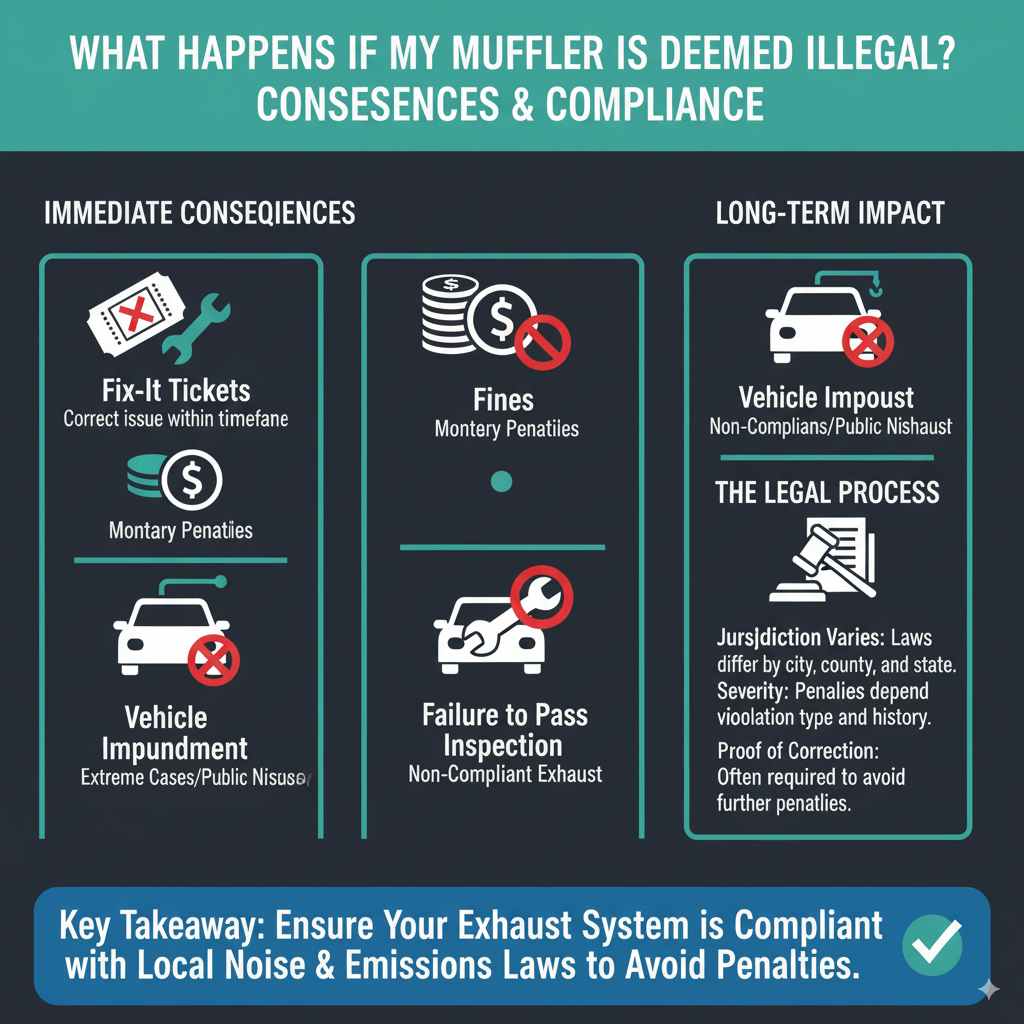 What Happens If My Muffler Is Deemed Illegal