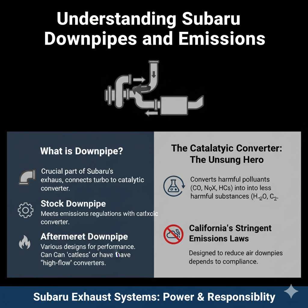 Understanding Subaru Downpipes and Emissions