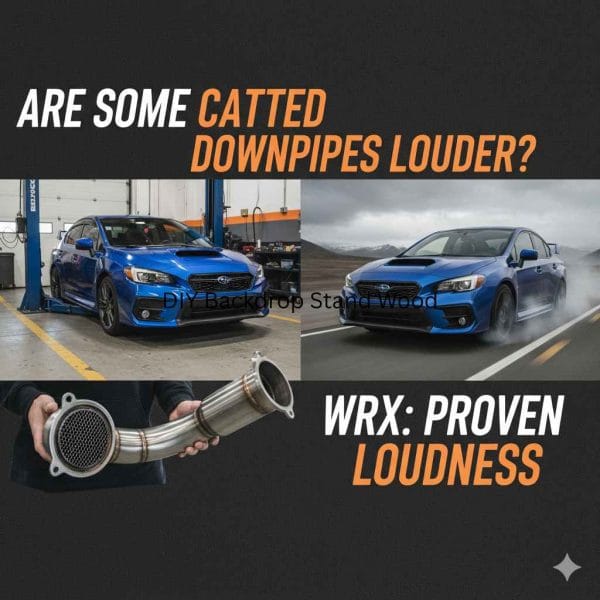 Are Some Catted Downpipes Louder WRX