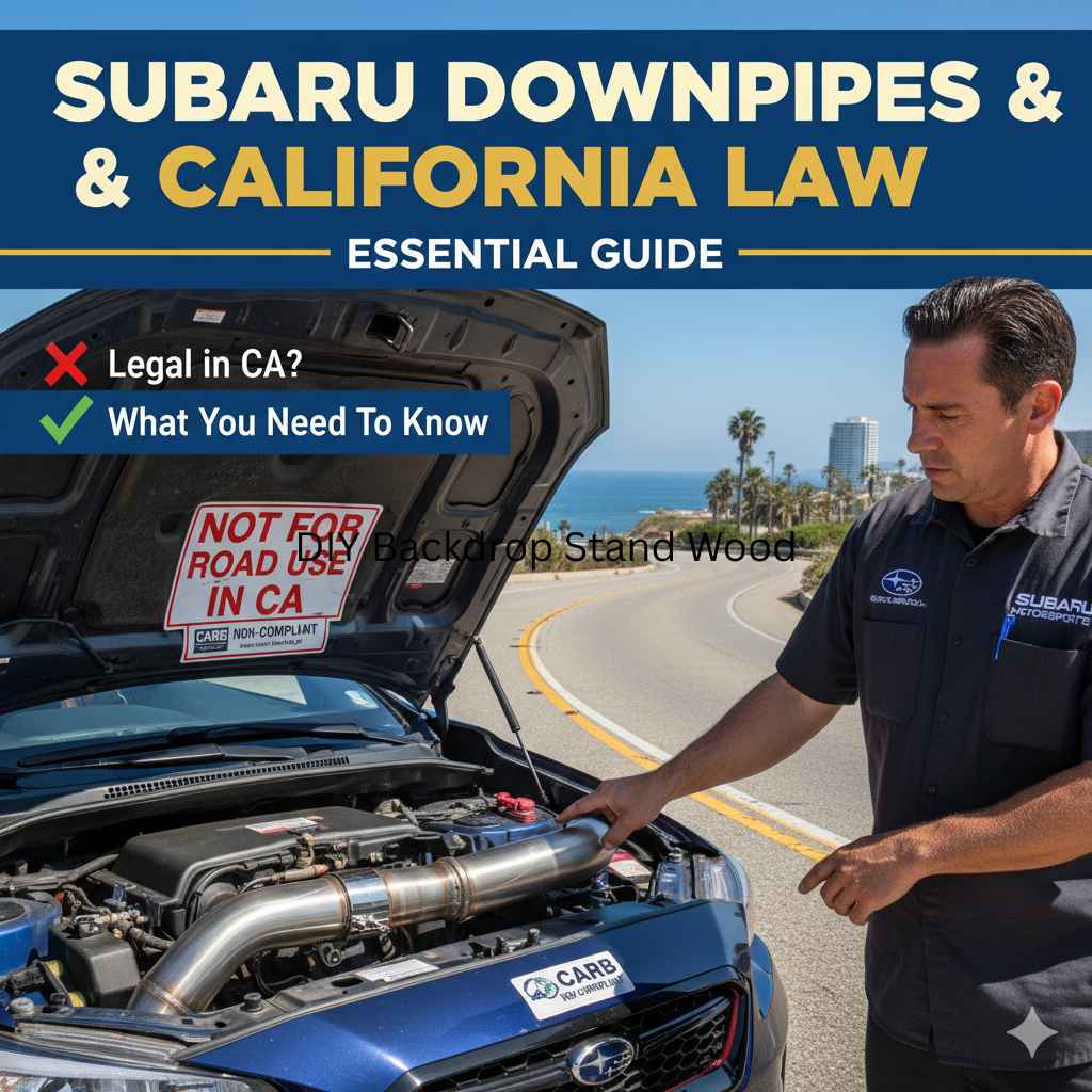 Are Subaru Downpipes Illegal In CA
