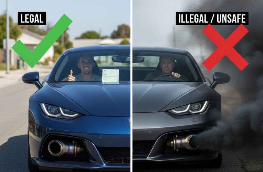 Are Valved Exhausts Legal