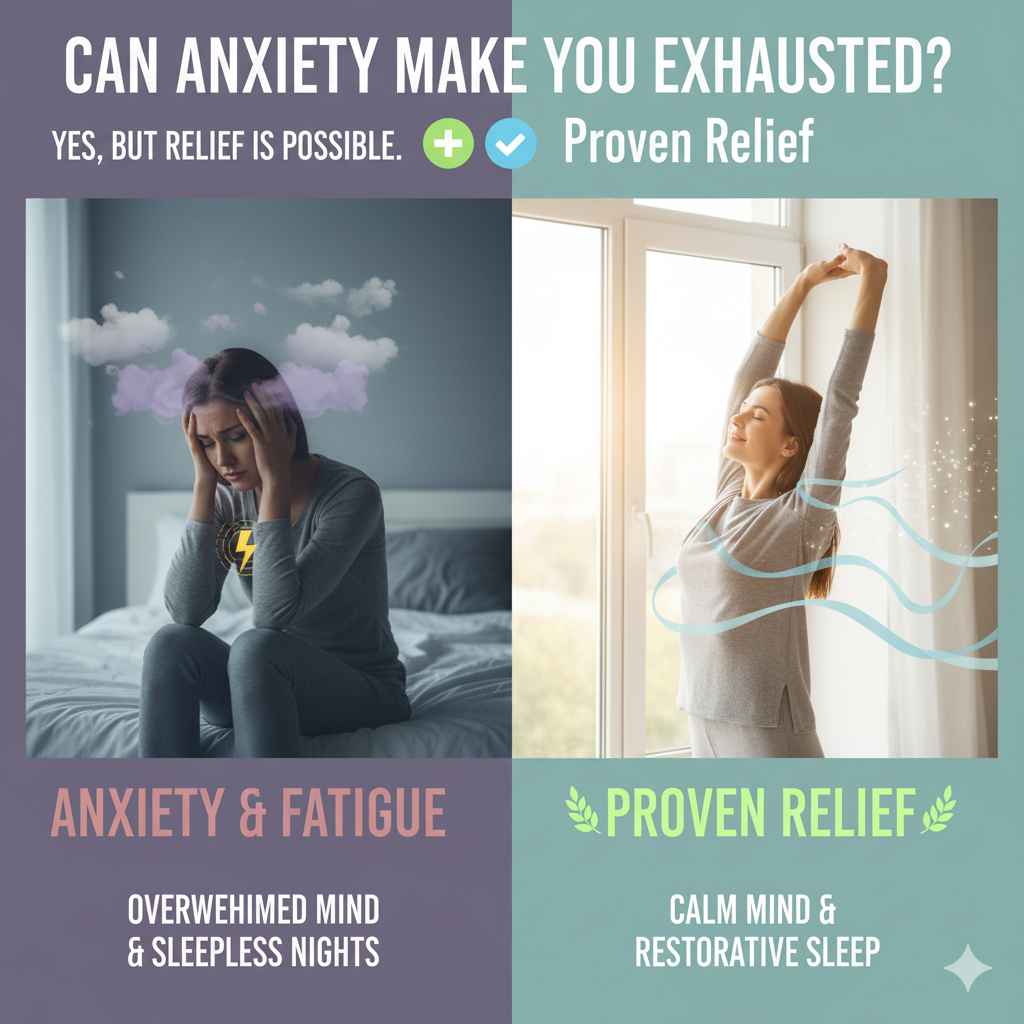 Can Anxiety Make You Exhausted