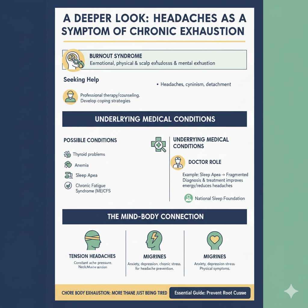 Headaches as a Symptom of Chronic Exhaustion