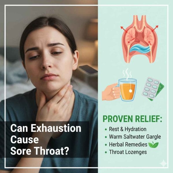 Can Exhaustion Cause Sore Throat