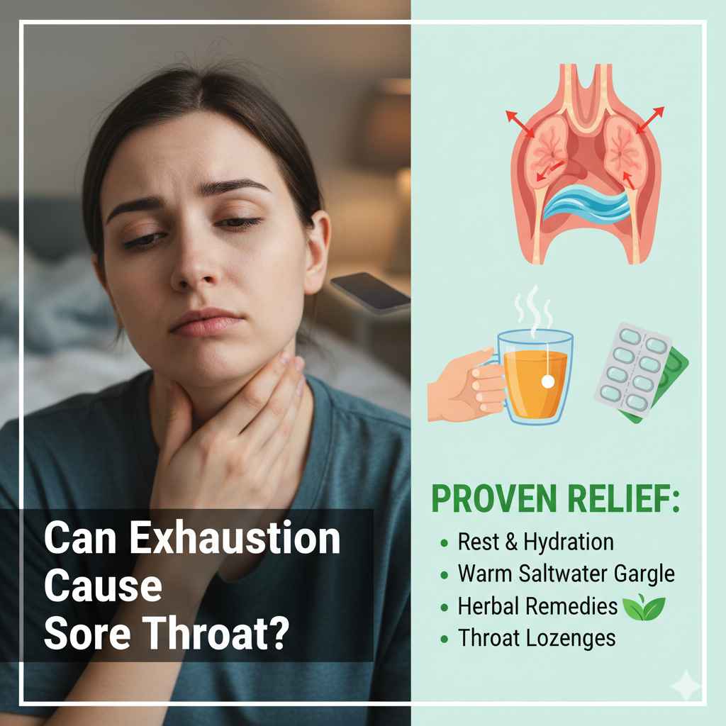 Can Exhaustion Cause Sore Throat