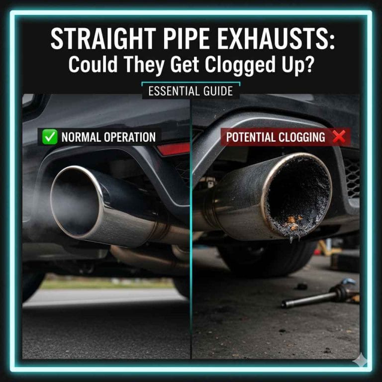 Could Straight Pipe Exhaust Get Clogged Up