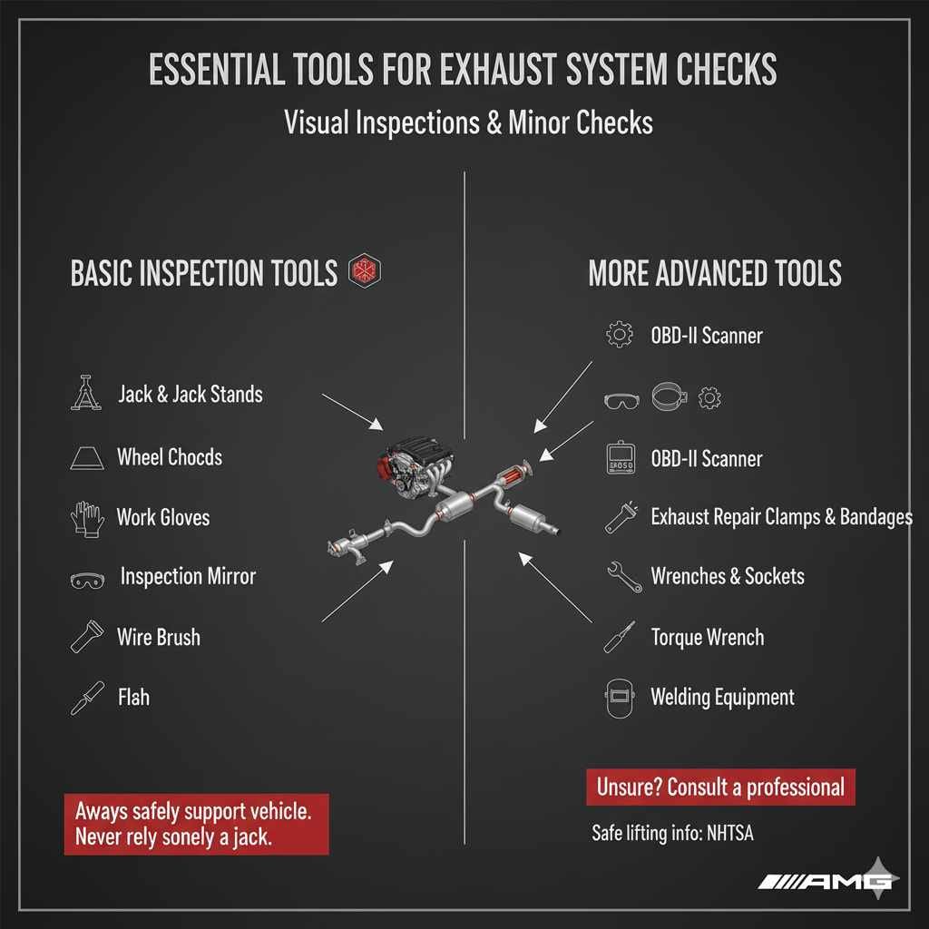 Essential Tools for Exhaust System Checks