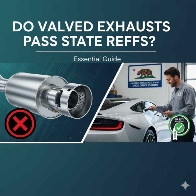 Do Valved Exhausts Pass State Reffs