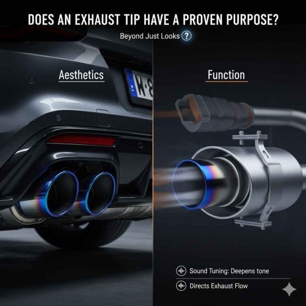 Does An Exhaust Tip Have A Proven Purpose