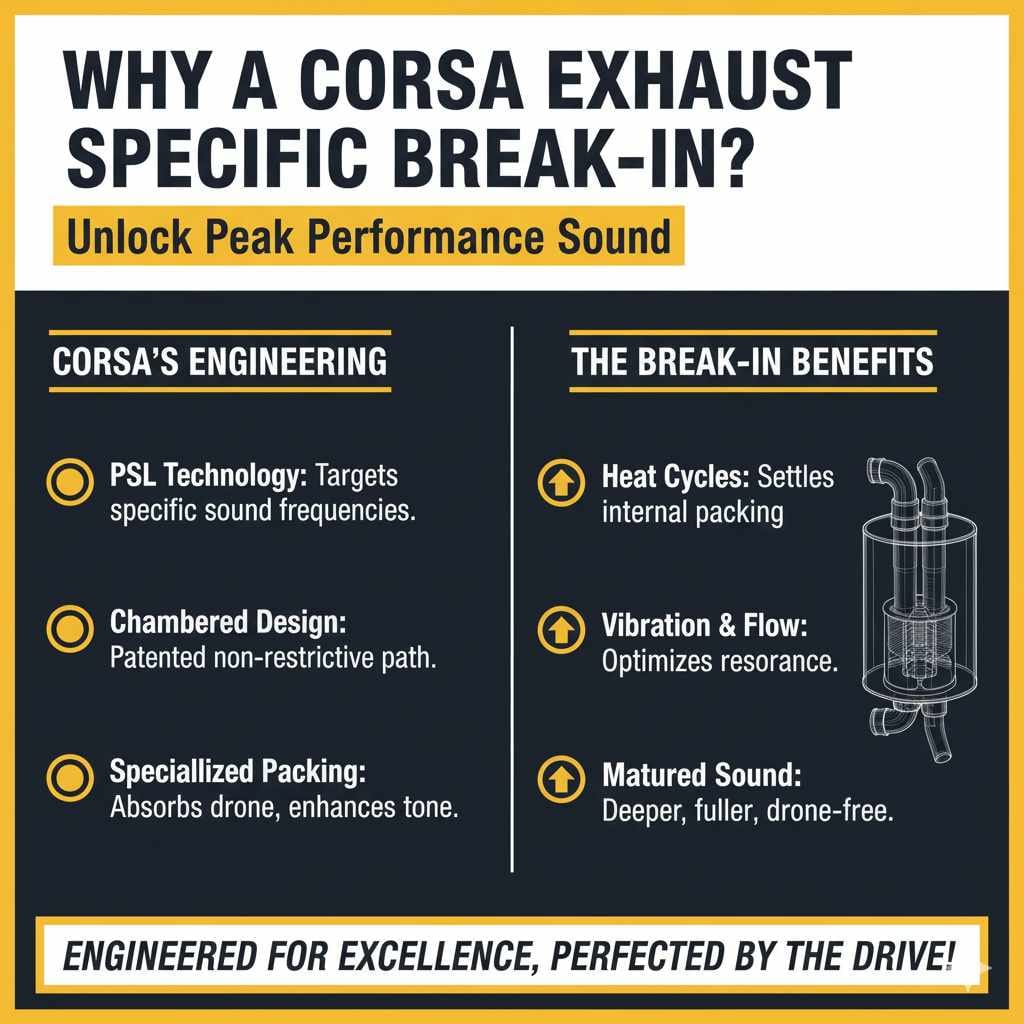 Why a Corsa Exhaust Specific Break-In?