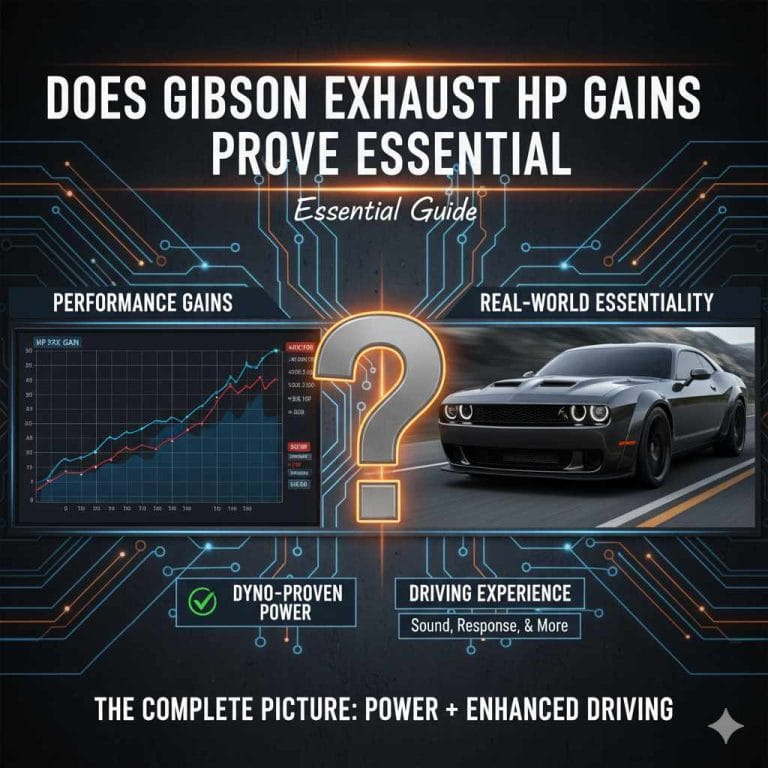 Does Gibson Exhaust HP Gains Prove Essential