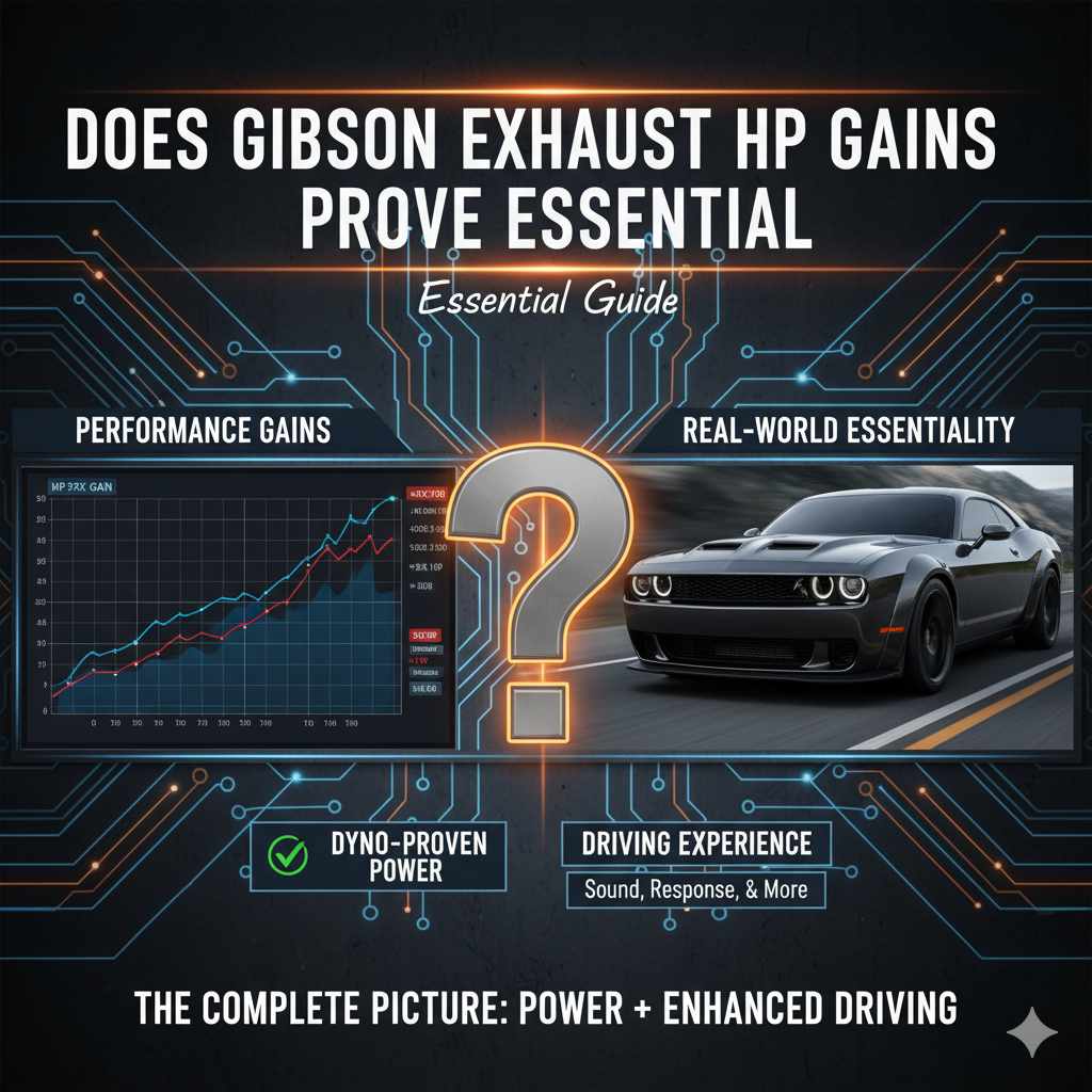Does Gibson Exhaust HP Gains Prove Essential