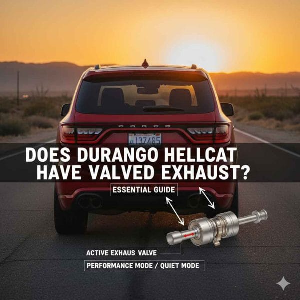Does The Durango Hellcat Have Valved Exhaust