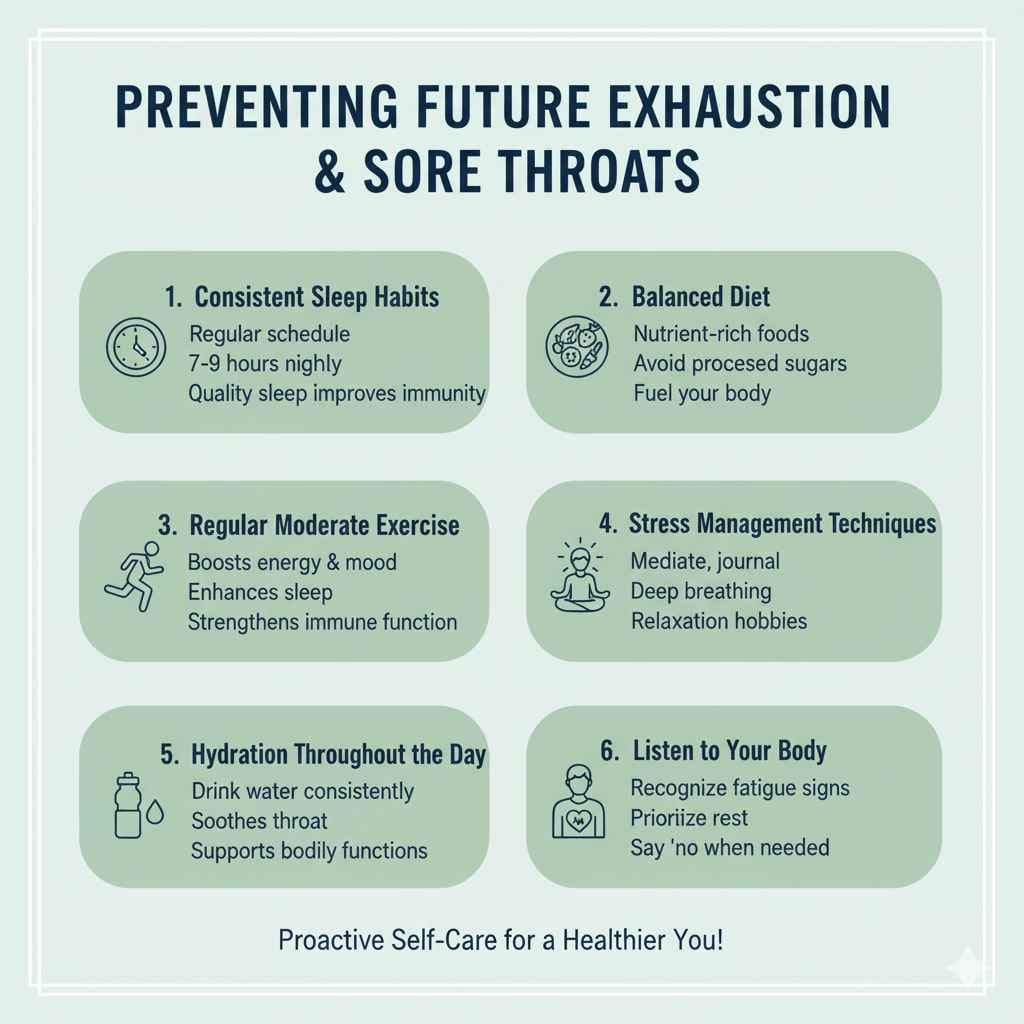 Preventing Future Exhaustion and Sore Throats