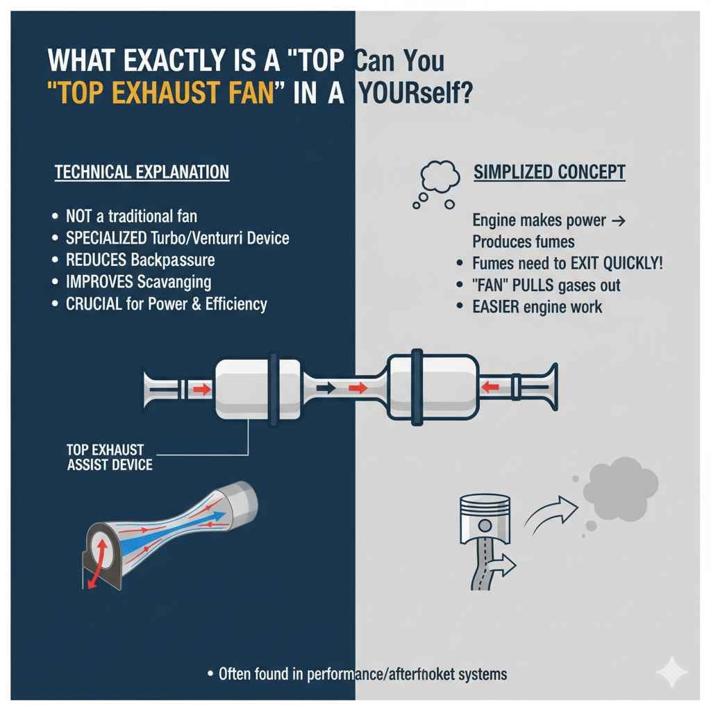 What Exactly is a "Top Exhaust Fan" in a Car