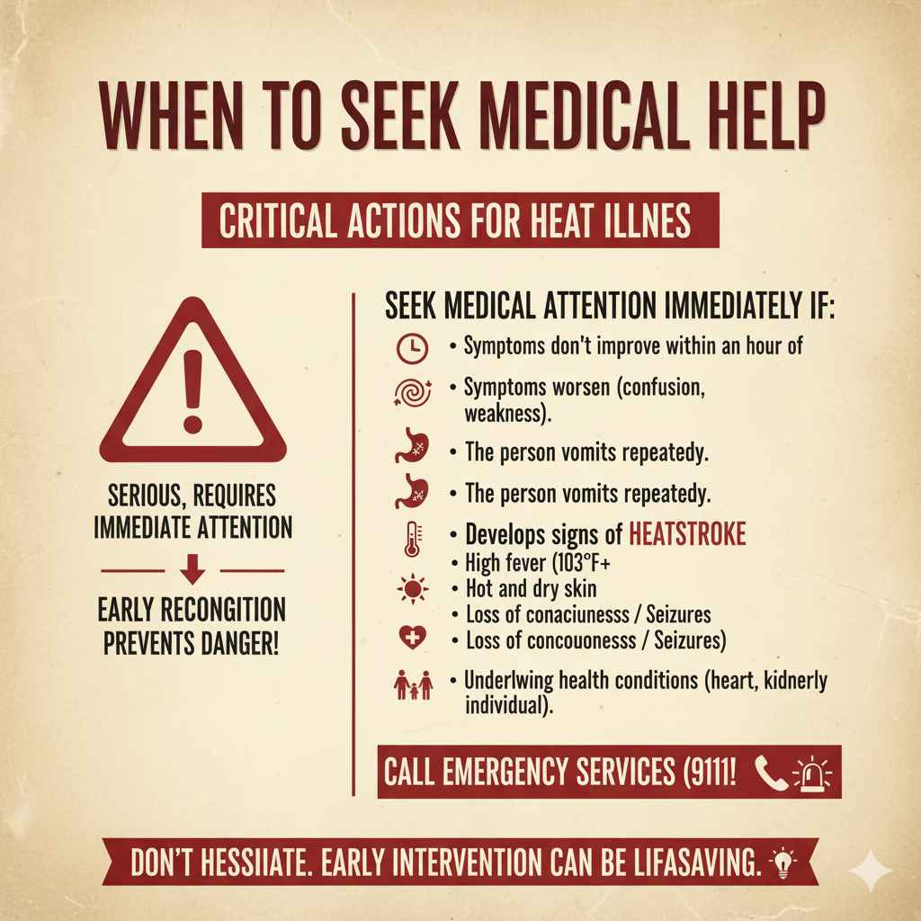 When to Seek Medical Help