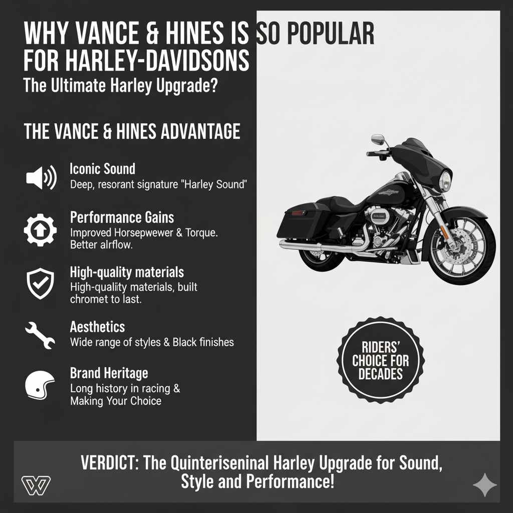 Why Vance & Hines is So Popular for Harley-Davidsons