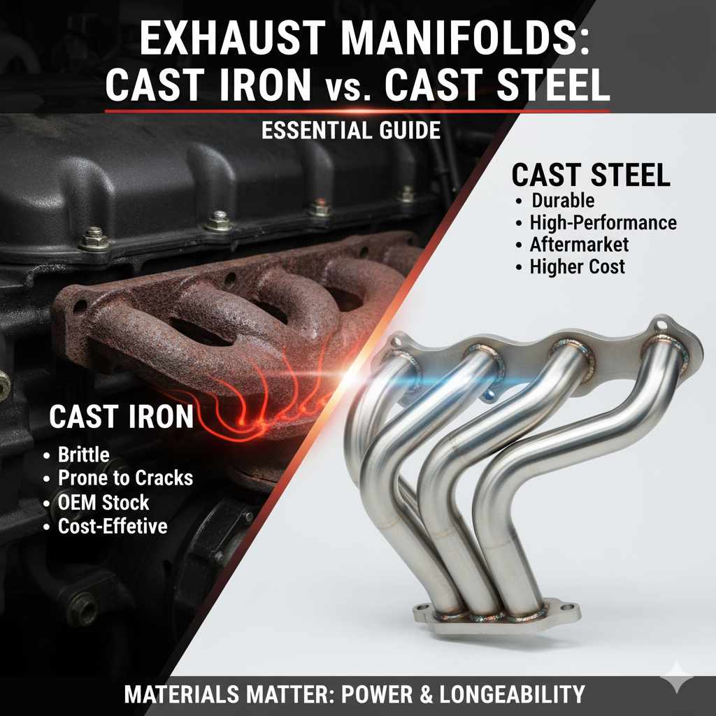 Are Exhaust Manifolds Cast Iron or Cast Steel