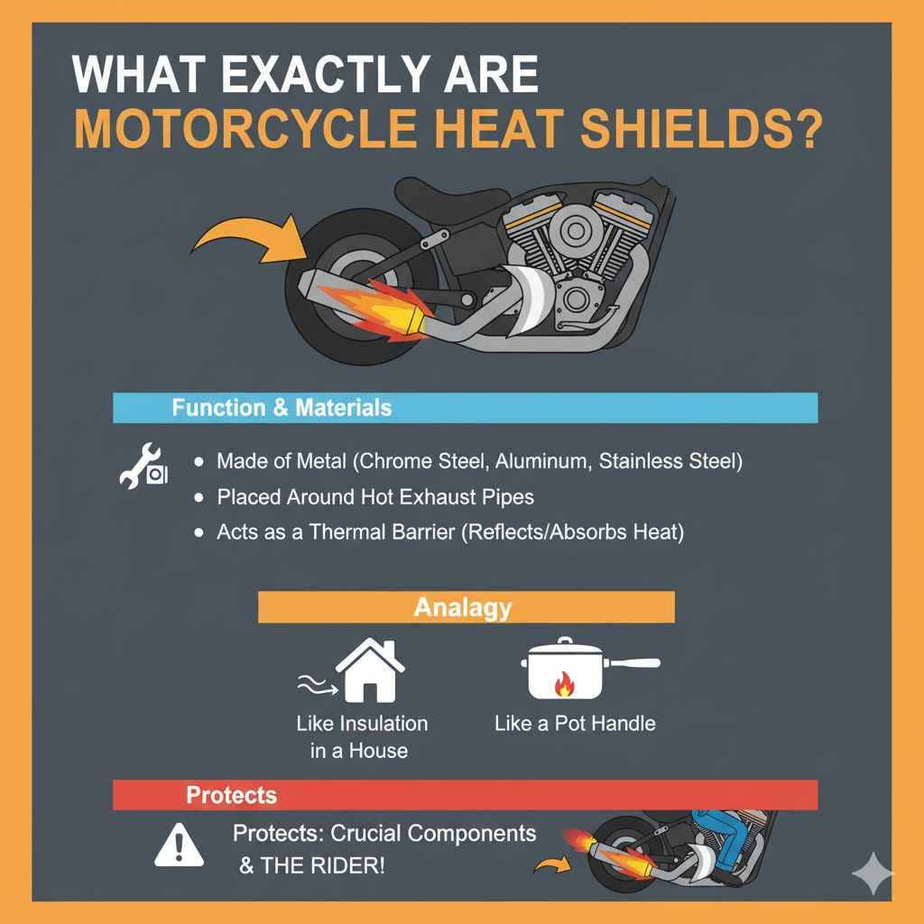 What Exactly Are Motorcycle Heat Shields