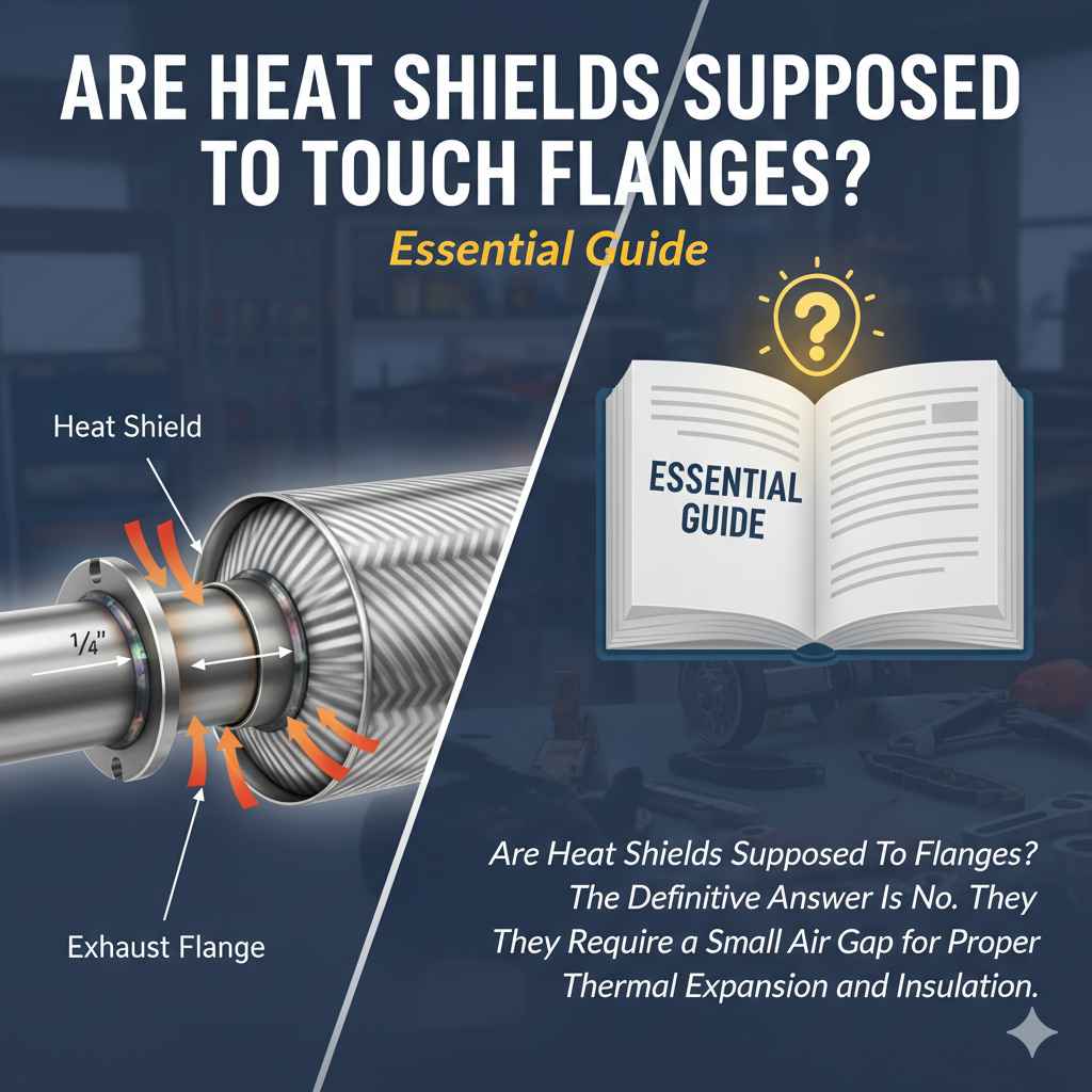 Are Heat Shields Suppossed To Touch Flanges