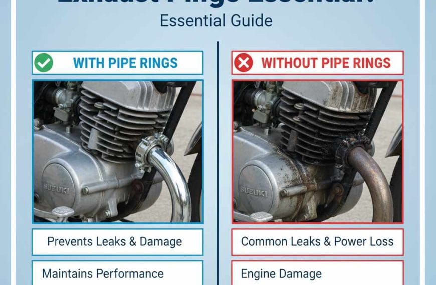 Are Suzuki TS 50 Exhaust Pipe Rings Essential