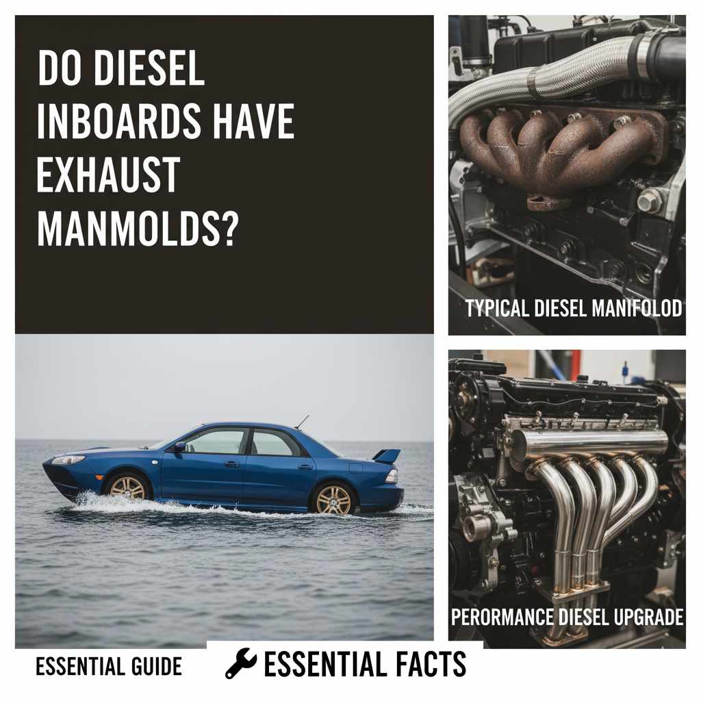 Do Diesel Inboards Have Exhaust Manifolds