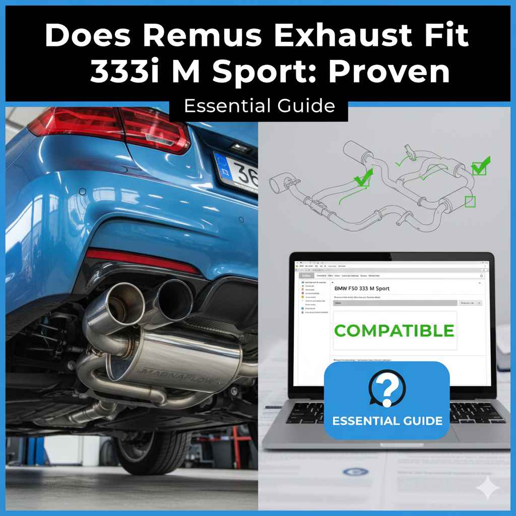 Does Remus Exhaust Fit 335i M Sport