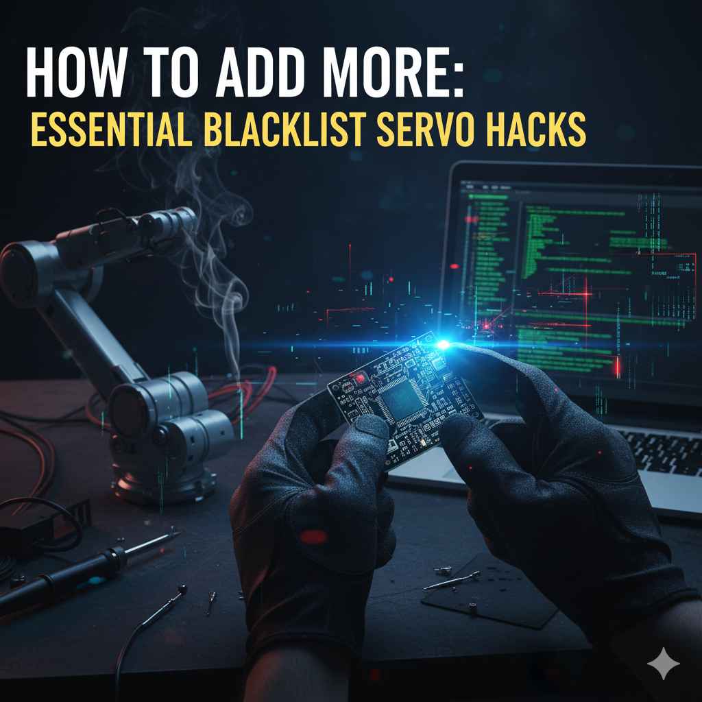 Essential Blacklist Servo Hacks