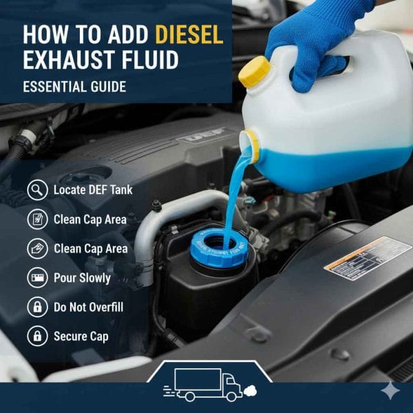 How to Add Diesel Exhaust Fluid
