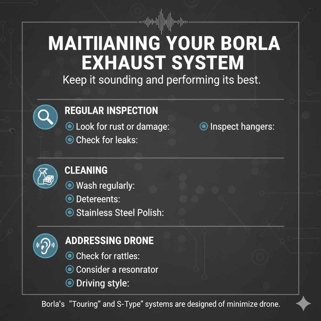 Maintaining Your Borla Exhaust System